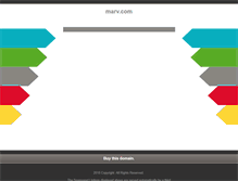 Tablet Screenshot of marv.com